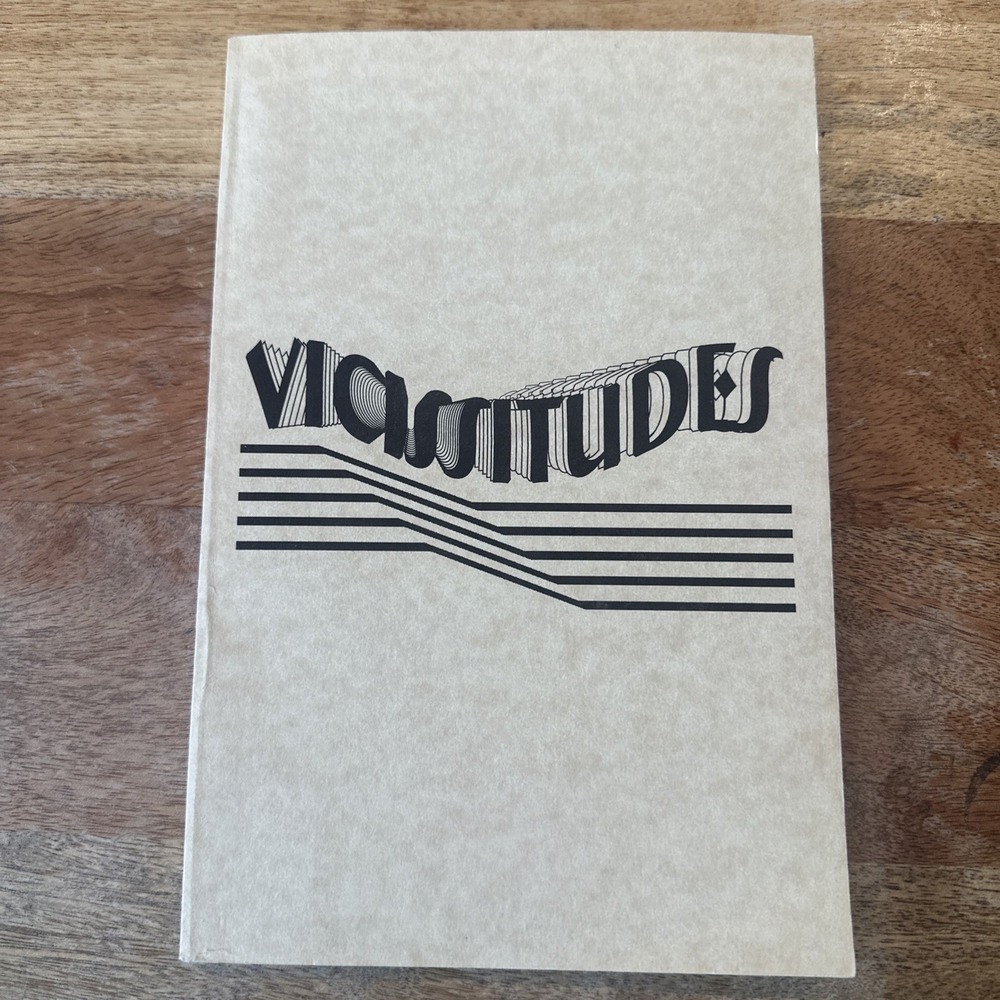 Rare Vicissitudes Poems 1968-2001 Book By J. Douglas Hand Out Of Print Collector